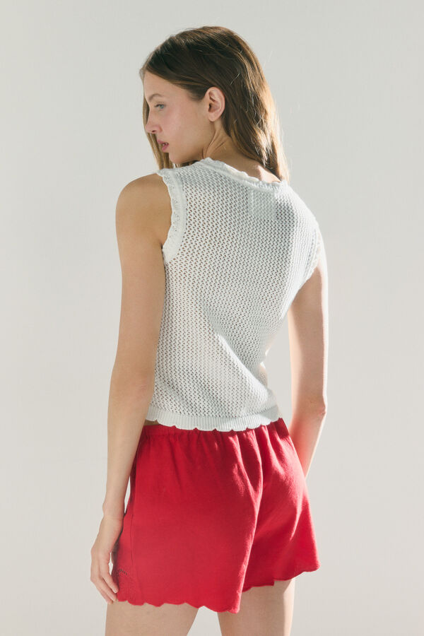 High Spirits Top Peach Caqui escuro