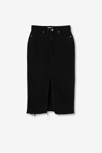 Tiffosi Falda midi vaquera