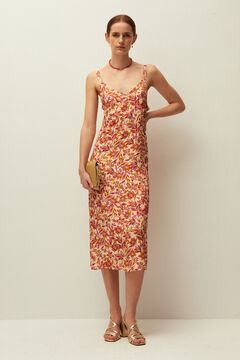 Systemaction Vestido largo estampado