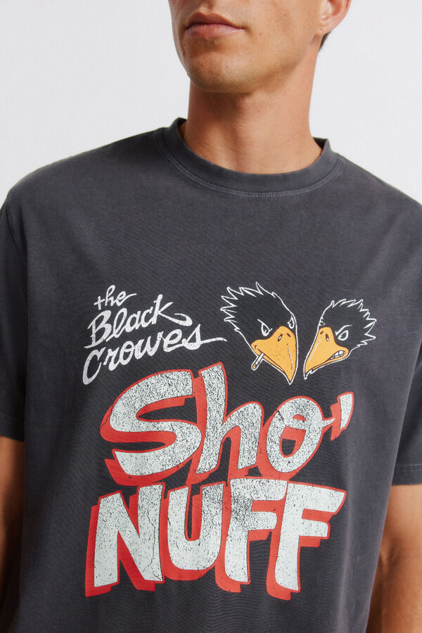 Springfield T-shirt Black Crowes Sho Nuff cinzento