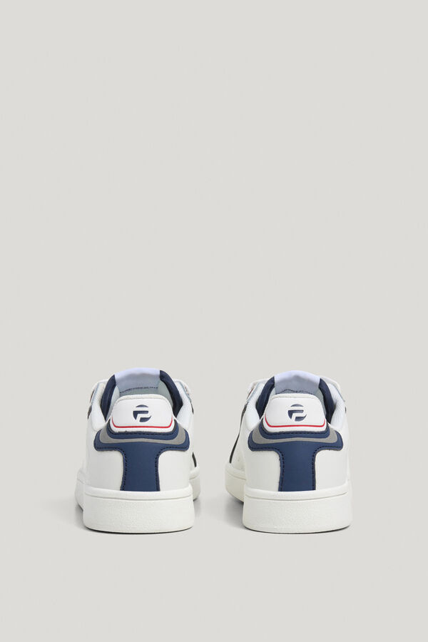 Pepe Jeans Logo tennis style sneaker white