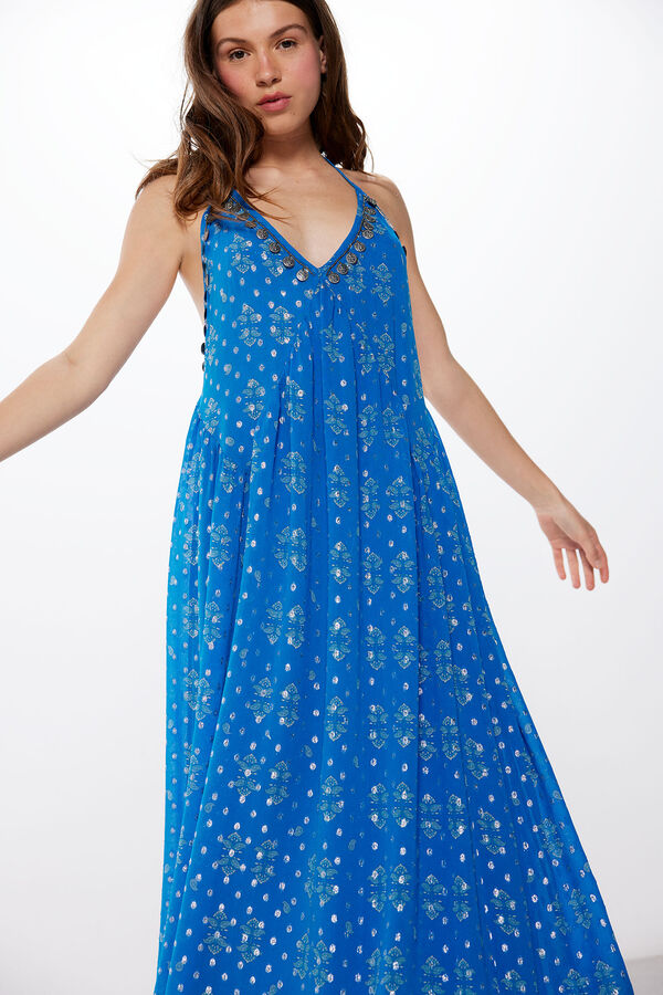 Springfield Kleid Oquidea  Blau