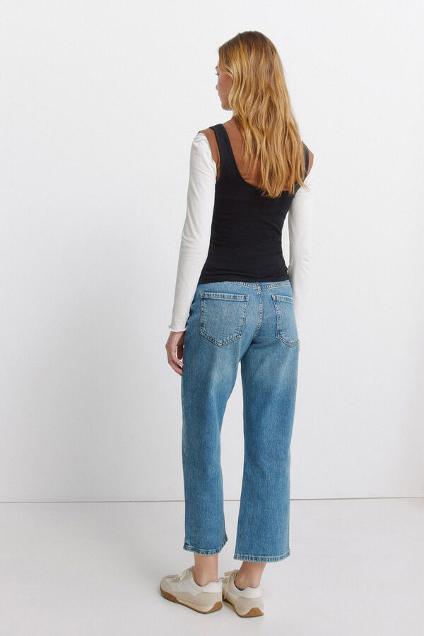 Springfield Mid-rise jeans blue