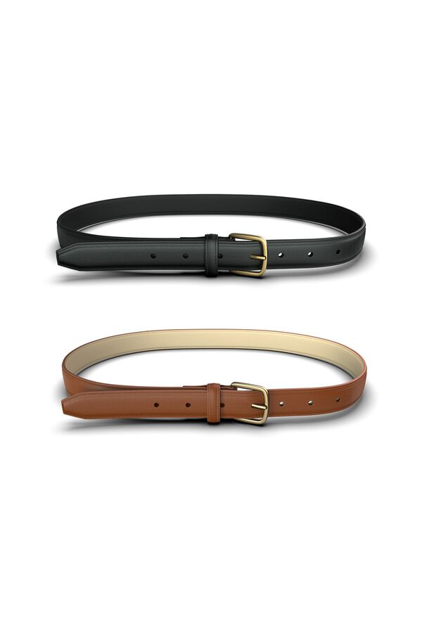 Pieces Pack of belts black
