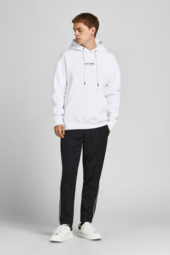 Springfield Hooded sweatshirt with print on the back white