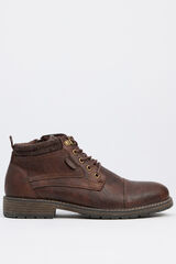 Springfield Boots with combined collar barna