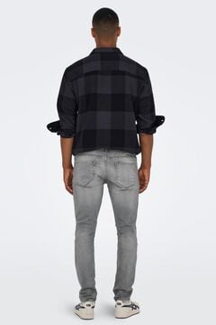 Only & Sons Jeans Slim Dunkelgrau