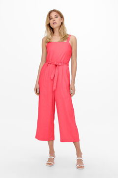 Springfield Long floaty jumpsuit pink