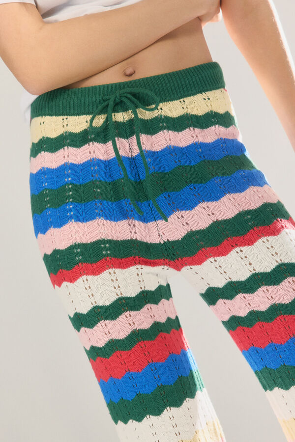High Spirits Rainbow Trousers verde