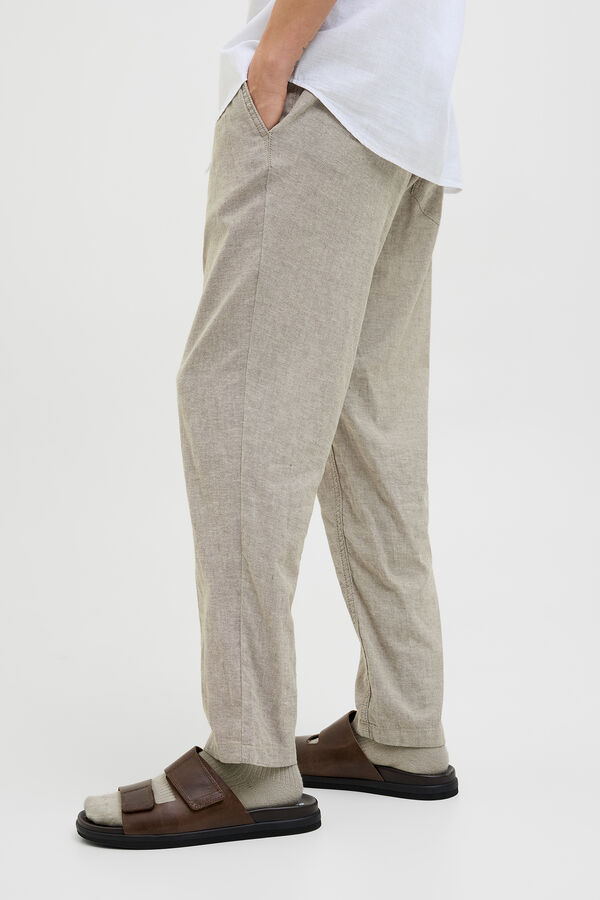 Jack & Jones Pantal&oacute;n carrot fit gris