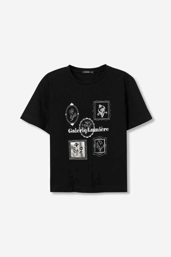 Tiffosi Camiseta manga corta negro