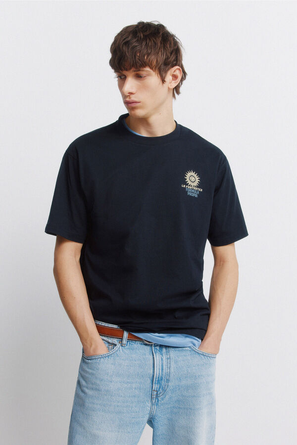 Springfield T-shirt FANTASTIC blue