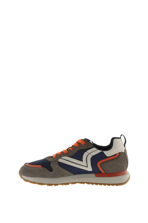 Springfield Victoria Coloured Comfort Trainers navy