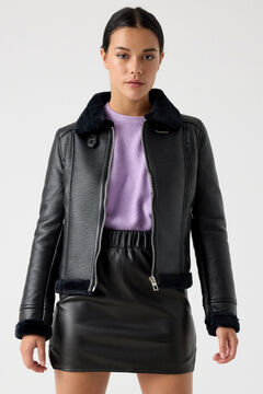 Inside Blus&atilde;o dupla face preto