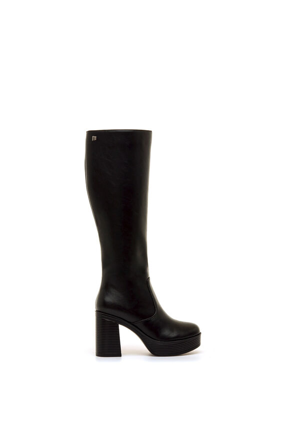 Botas de tacón con plataforma