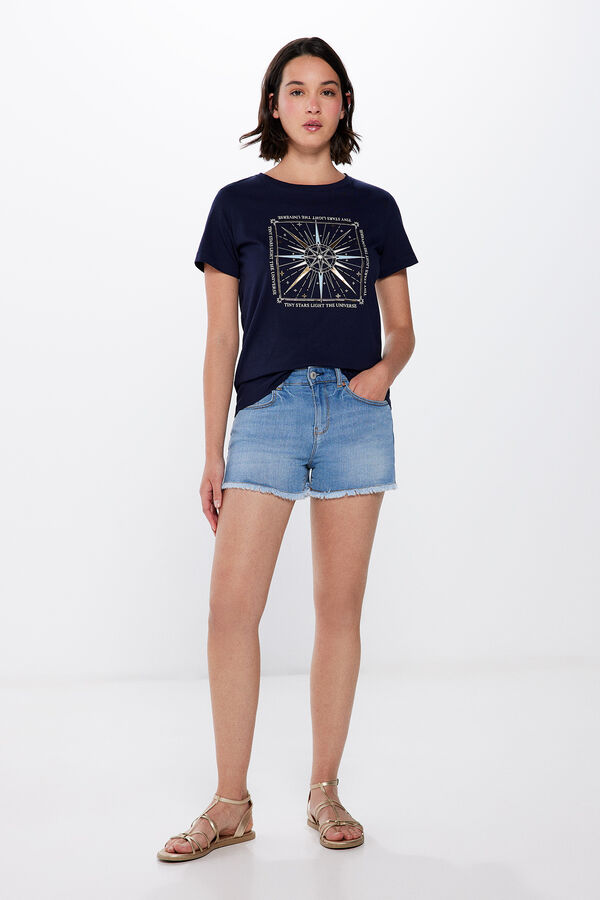 Springfield T-shirt Estrela Polar marinho