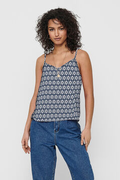 Springfield Floaty strappy top bluish