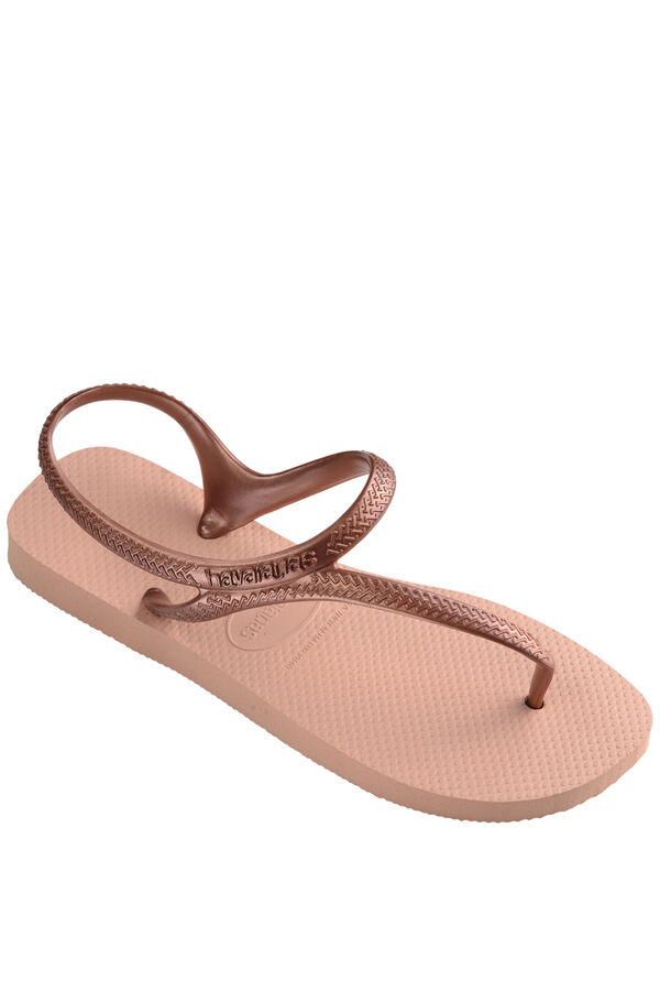 Havaianas Rubber flat sandals nude