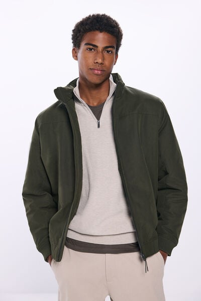 Springfield Technical quilted jacket natural