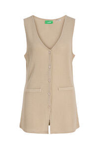 Jack & Jones Chaleco largo punto jacquard