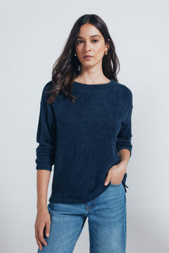 Springfield Jednobojni džemper od &scaron;enila