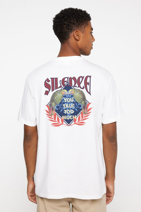 Springfield T-shirt silence écru