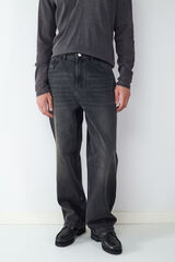 Balmohk Straight loose jeans black