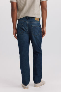 Springfield Overtinted wash straight fit jeans