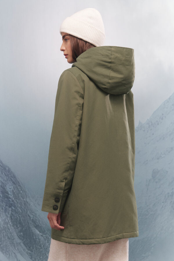 Springfield Sorona Aura hood parka beige