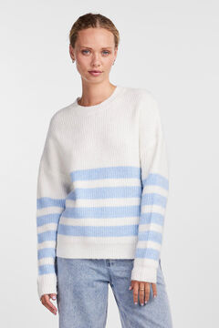 Springfield Soft knit jumper white