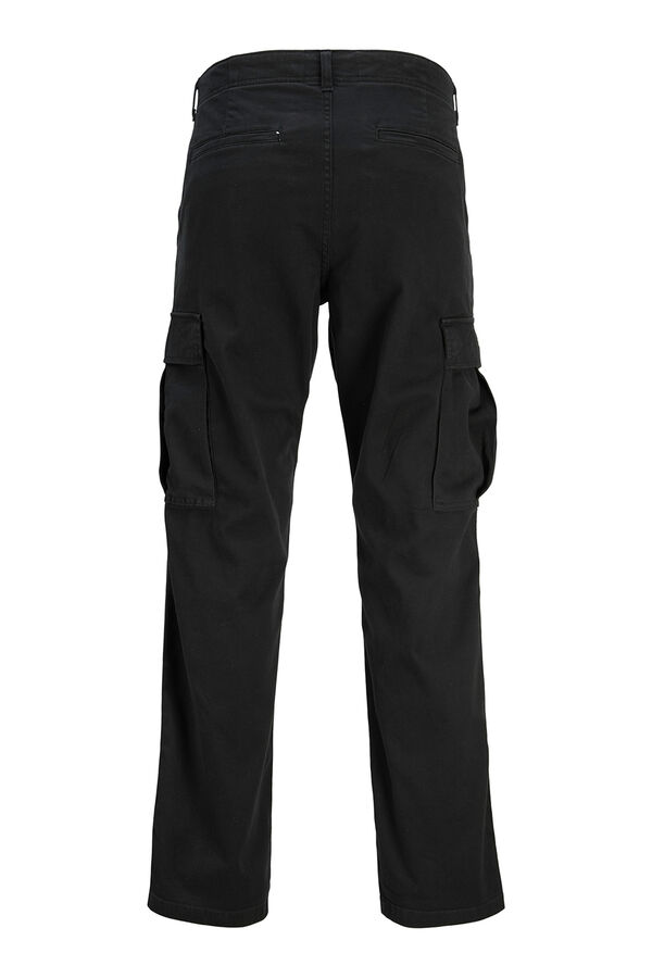 Jack & Jones Pantal&oacute;n cargo relaxed fit negro
