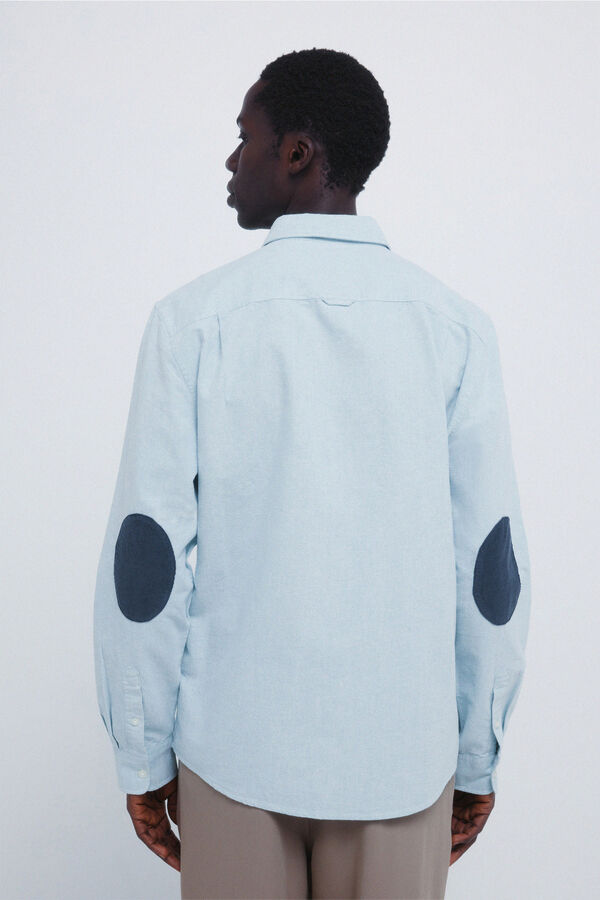 Springfield Camisa oxford coderas verde