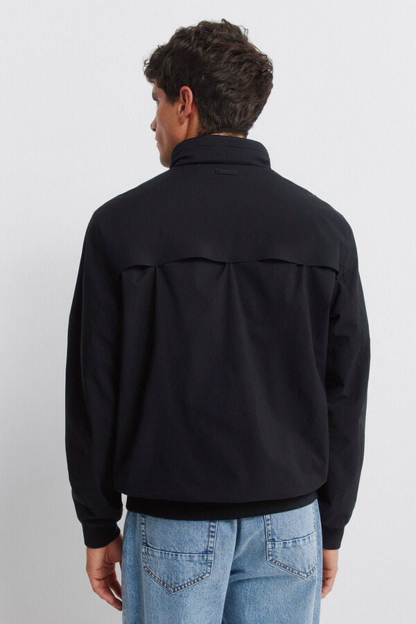 Springfield Casaco t&eacute;cnico preto