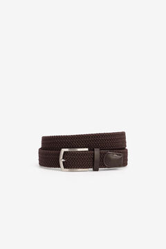 Springfield Sharp woven belt brown