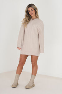 Brave Soul Vestido de punto con ochos