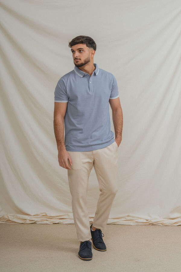 Celopman Casual tailored trousers brown