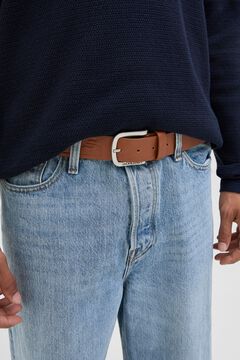 Jack & Jones G&uuml;rtel aus 100% Leder
