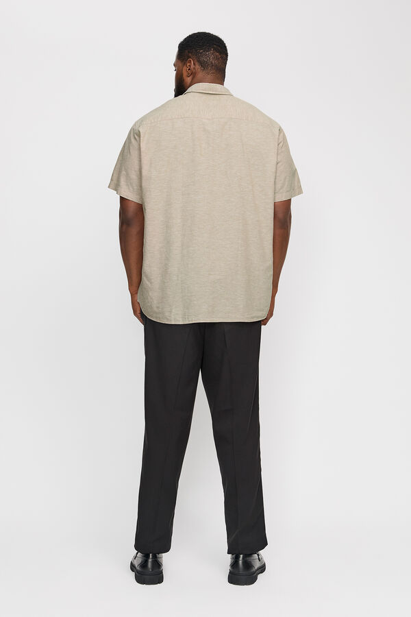 Jack & Jones PLUS Slim fit shirt PLUS grey