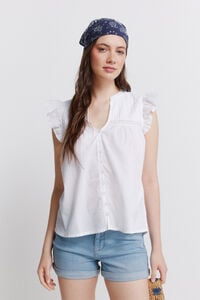Springfield Romantic pleated blouse