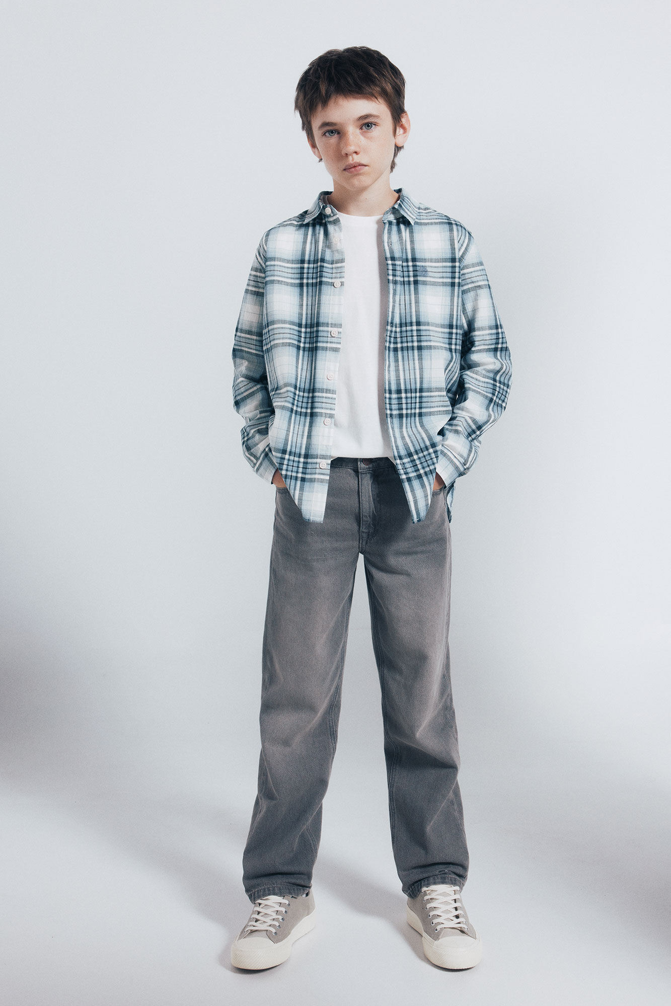 Springfield Kids Lumberjack plaid shirt for boys