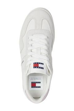 Tommy Jeans Zapatillas The Greenwich de piel con logo