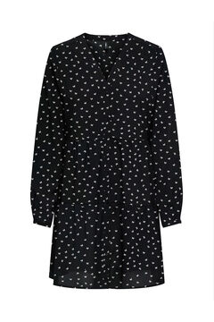 Only Vestido curto camiseiro