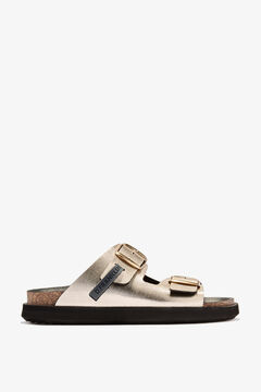 D. Franklin Sandalias trekking estampado animal