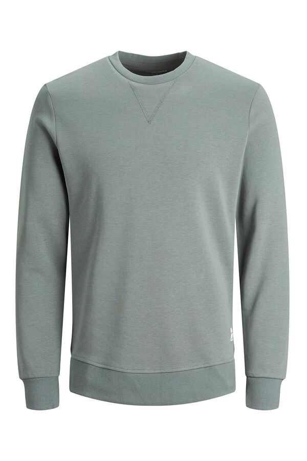 Springfield Plain cotton sweatshirt gris
