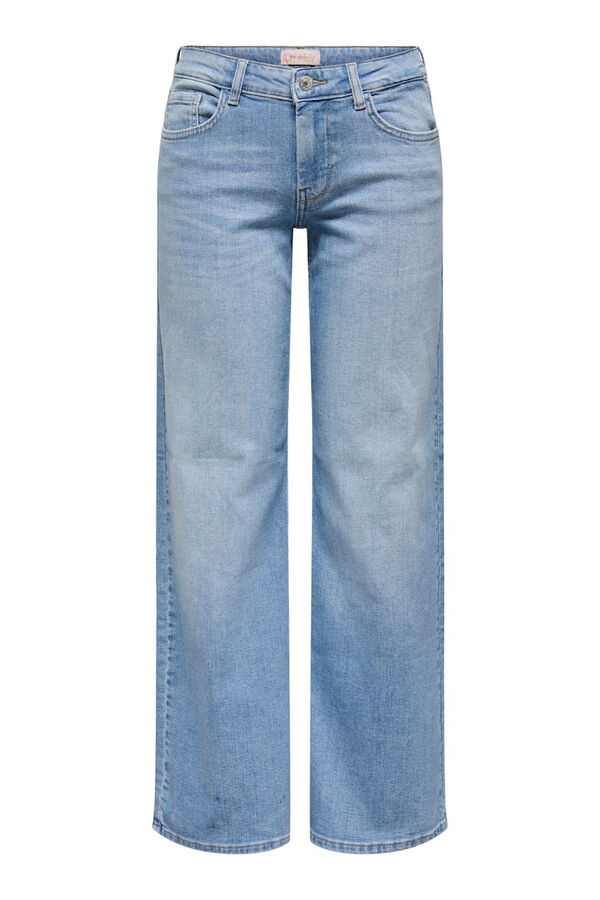 Only Jeans wide azul