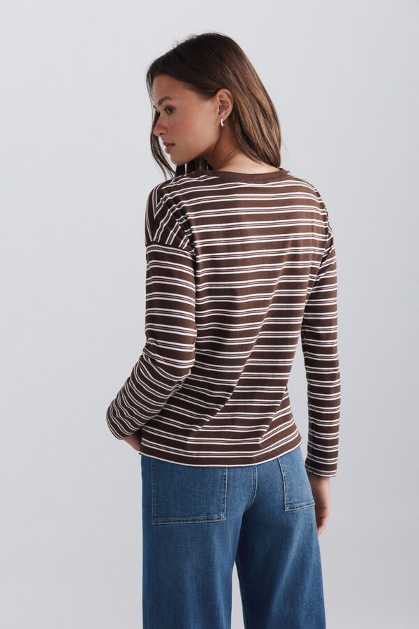 Springfield Striped T-shirt blue