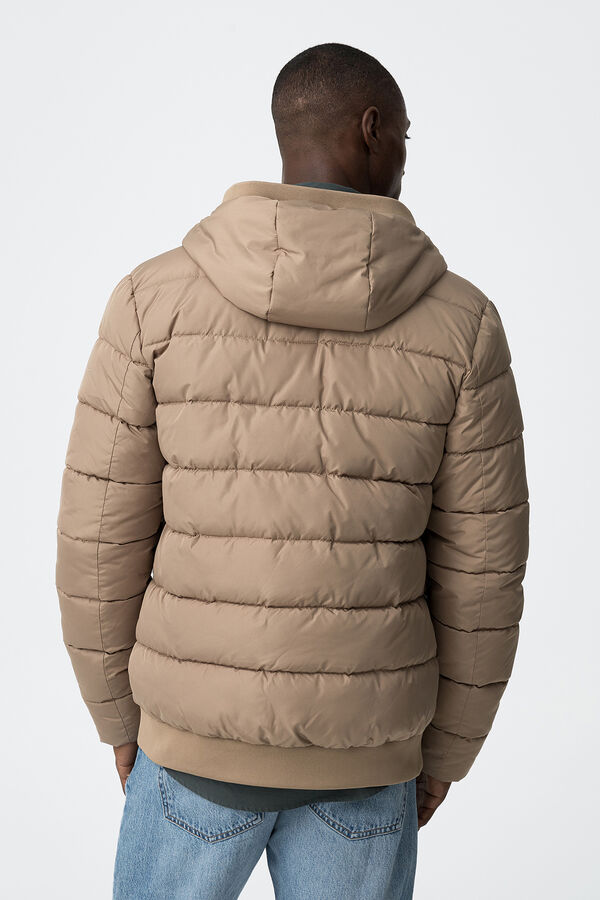 Tiffosi Chaqueta Acolchada Resistente al Viento nude