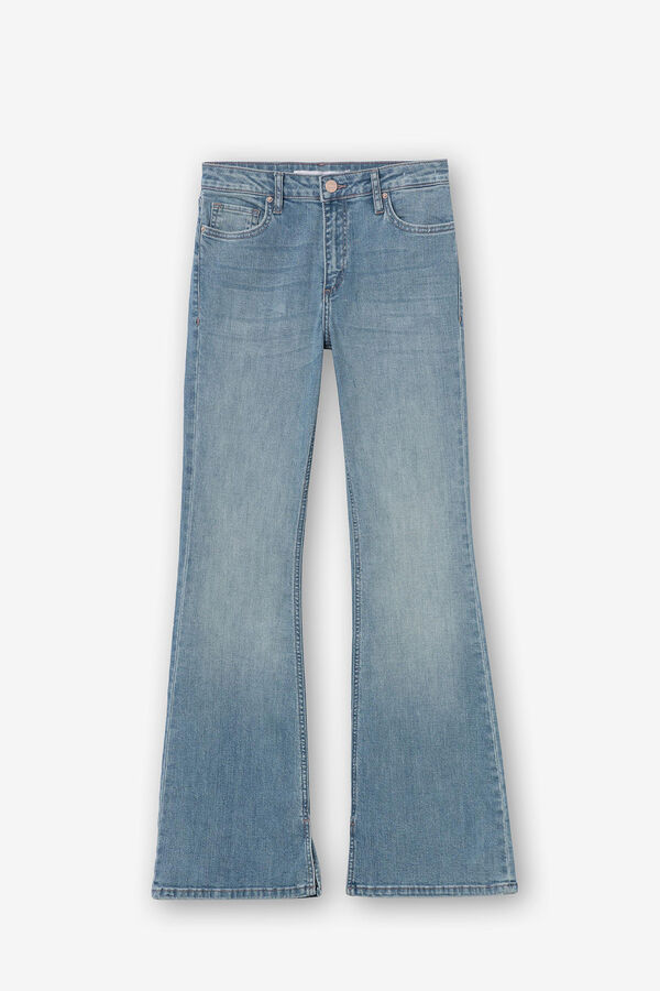 Springfield Zoe flared jeans blue mix