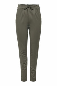 Only Cal&ccedil;a comprida reta el&aacute;stica de cintura alta