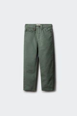 Springfield Kids Cal&ccedil;a amarela slim fit de 5 bolsos para meninos verde